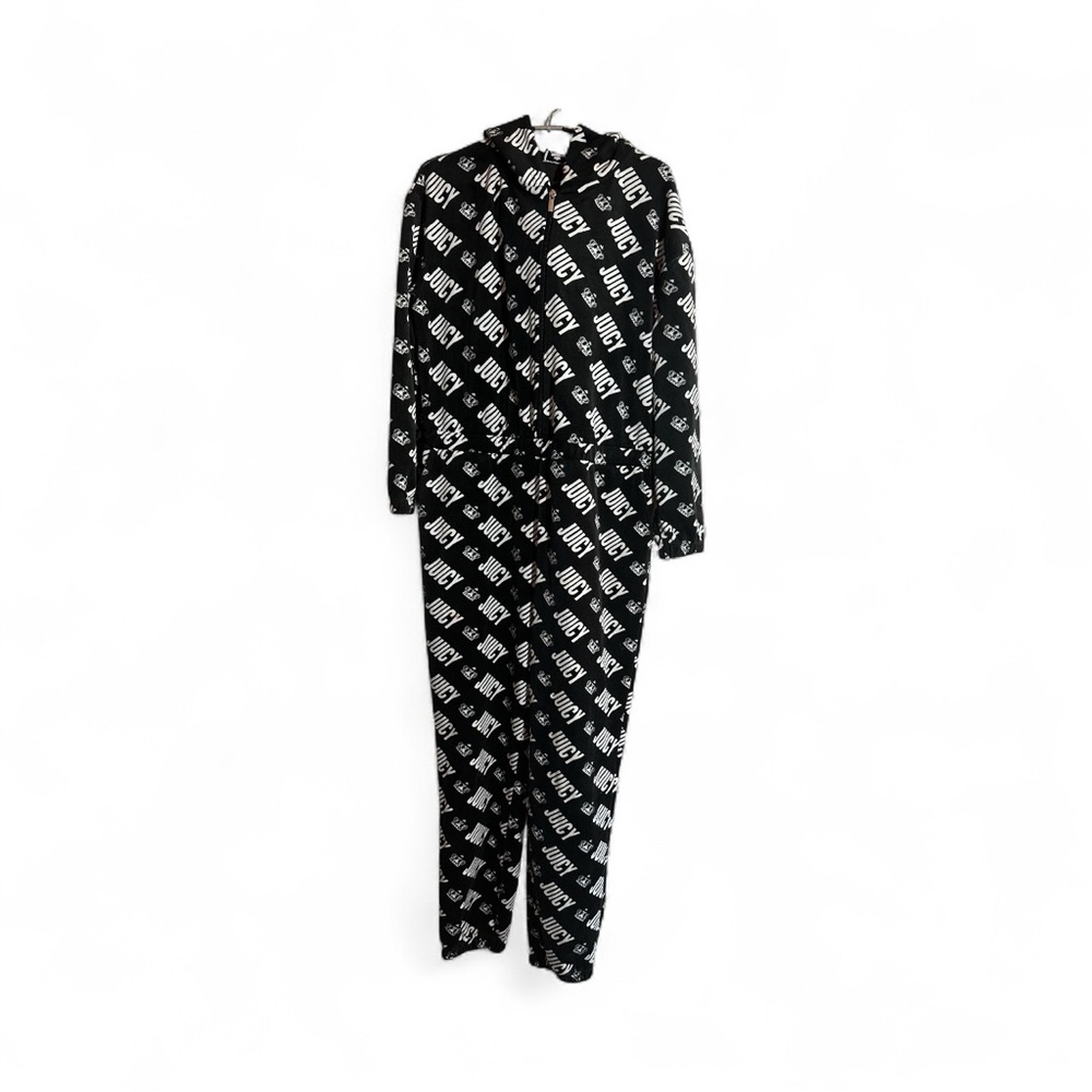 Juicy Couture Black‎ and White Jumpsuit